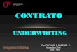 Contrato underwriting
