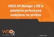 WSO2 API Manager y ESB la plataforma perfecta para evolucionar los servicios