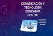 Comunicación y tecnología educativa