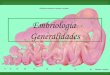 01 embriología  generalidades