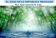 El agua en la República Mexicana