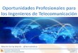 Oportunidades Profesionales para los Ingenieros de Telecomunicación