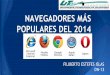 LOS NAVEGADORES MAS POPULARES