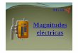Magnitudes electricas