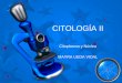 Citología: estructuras de la célula 2da parte