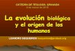 Evolucion y evolucion humana