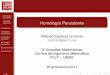 Homología Persistente - IX Jornadas Matemáticas - UMSS