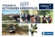 Programa de actividades ambientales abril-junio 2015. Hábitat Madrid
