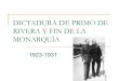 14 2: Dictadura de Primo de Rivera y fin del reinado de Alfonso XIII