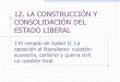 12.la construcción y consolidación del estado liberal