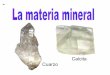 Tema 5 los minerales 1º