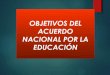 ACUERDO NACIONAL POR LA EDUCACIÓN PERUANA