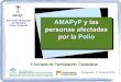 AMAPyP y las personas afectadas por la Polio