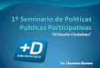 Más (+) democracia, El desafío de la participación ciudadana en la gestión pública municipal
