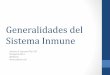 Curso Inmunologia 01 Generalidades del Sistema Inmune