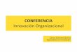 Conferencia Innovación Organizacional