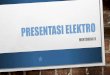 Presentasi elektro ITS