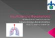Insuficiencia Respiratoria / Fisiopatologia Sindromatica