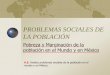 PROBLEMAS SOCIALES DE LA POBLACIÓN