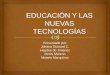 Educación y Nuevas Tecnologías