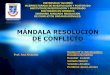 Equipo 2. CONSTRUCCIÓN DE UN MANDALA. CONFLICTOS ORGANIZACIONALES