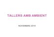 Tallers amb ambient 1