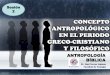 Concepto antropológico en el periodo greco cristiano y filosófico