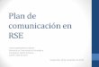 Plan de Comunicación en RSE