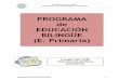 Programa educación bilingüe 2014