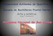 Artes - Escuela Nacional de San Carlos