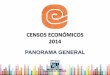 Panorama de los Censos Económicos 2014