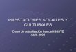 09. Prestaciones Sociales Y Culturales