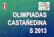 Olimpiadas castañedinas 2013