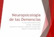 Neuropsicología de las demencias 2