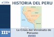 4. crisis del virreinato peruano ok