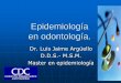 Epidemiología oral historia