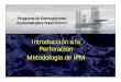 12 introducción a la perforación   metodología ipm