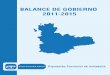 Balance del Partido Popular de la Diputación de Valladolid. Mandato 2011-2015