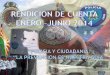 RENDICIÓN DE CUENTA DEL CCP. JIMENEZ ENERO-JUNIO 2014