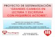 Sistematización de Experiencias Lecto-Esc 3ro Prim. Centro Camila Henríquez II, Fe y Alegría