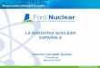 La industria nuclear española. Mercados y presencia mundial. 2014