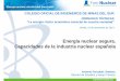 Energía nuclear segura. Capacidades de la industria española