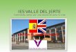 Presentación del IES Valle del Jerte para futuros alumnos de 1º de la ESO