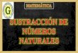 C1 mate   sustracción de números naturales - 1º