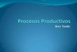 Proyecto procesos productivos