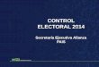Control electoral sistemas integrados
