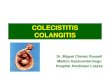 Colecistitis. colangitis. miguel chavez