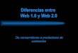 Diferencias entre-web-1 y web- 2