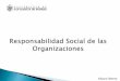 Responsabilidad social de las organizaciones - Álvaro Morey