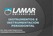 Instrumentos e instrumentacion